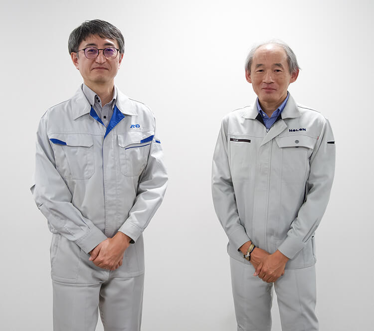 株式会社エー・アンド・デイ 半導体事業本部 半導体開発部 次長 片山 憲一｜株式会社ホロン 新技術事業部１部 専任部長 後神 達郎